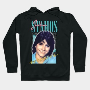 John Stamos --- Aesthetic Retro Fan Art Hoodie